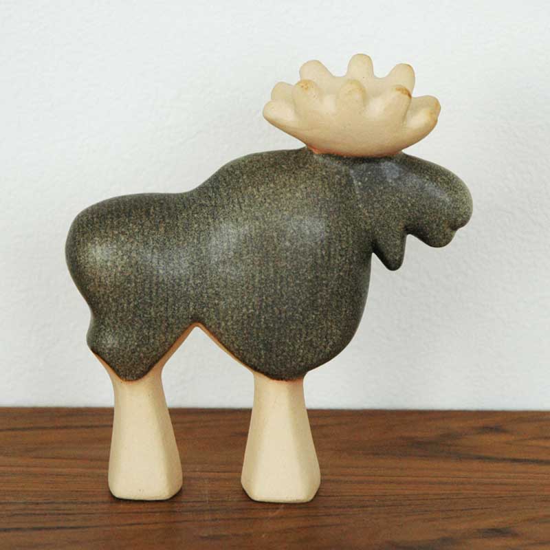 ELK mini ���륯���ߥ˥����� �إ饸�� �����󥻥�ưʪ��Lisa Larson(�ꥵ �顼����)�̲����֥�������ʪ