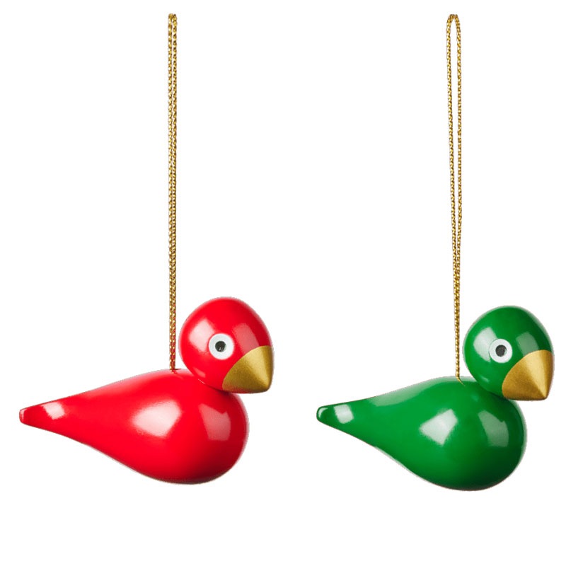 Kay Bojesen(�������ܥ������Christmas Birds(���ꥹ�ޥ��С��ɡ�2�ĥ��å� �����ʥ��� �̲�����ƥꥢ 39805 