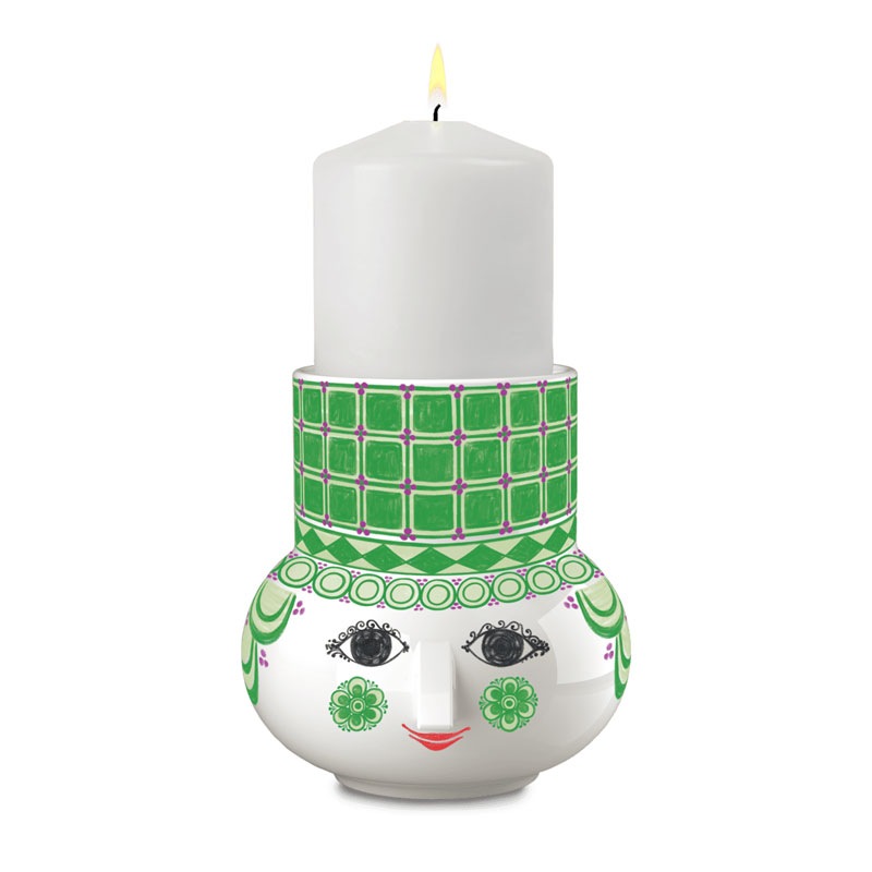�ӥ�󡦥�����֥�å� Bjorn Wiinblad OLGA candleholder(���륬�������ɥ�ۥ�����˥��꡼�� H12cm �̲��ǥ�ޡ��� 53116