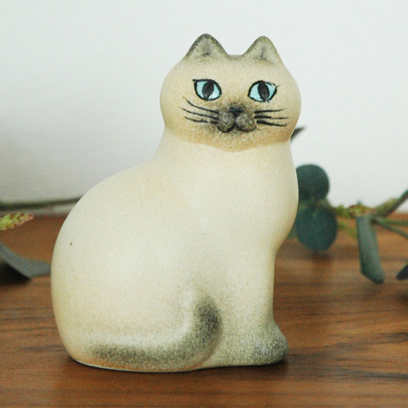 CAT MANS(����åȥޥ󥹡˥ۥ磻�ȡߥ��졼 Lisa Larson(�ꥵ �顼����) ���������ǥ��̲����֥�������ʪ