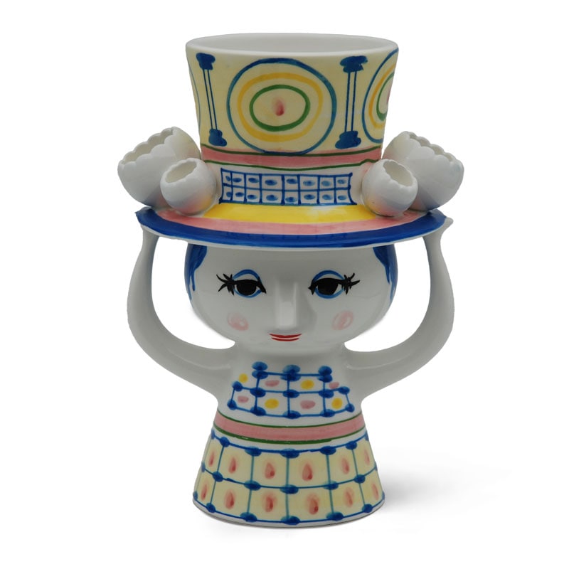 LADY WITH HAT VASE H20cm ビヨン・ヴィンブラッド Bjorn