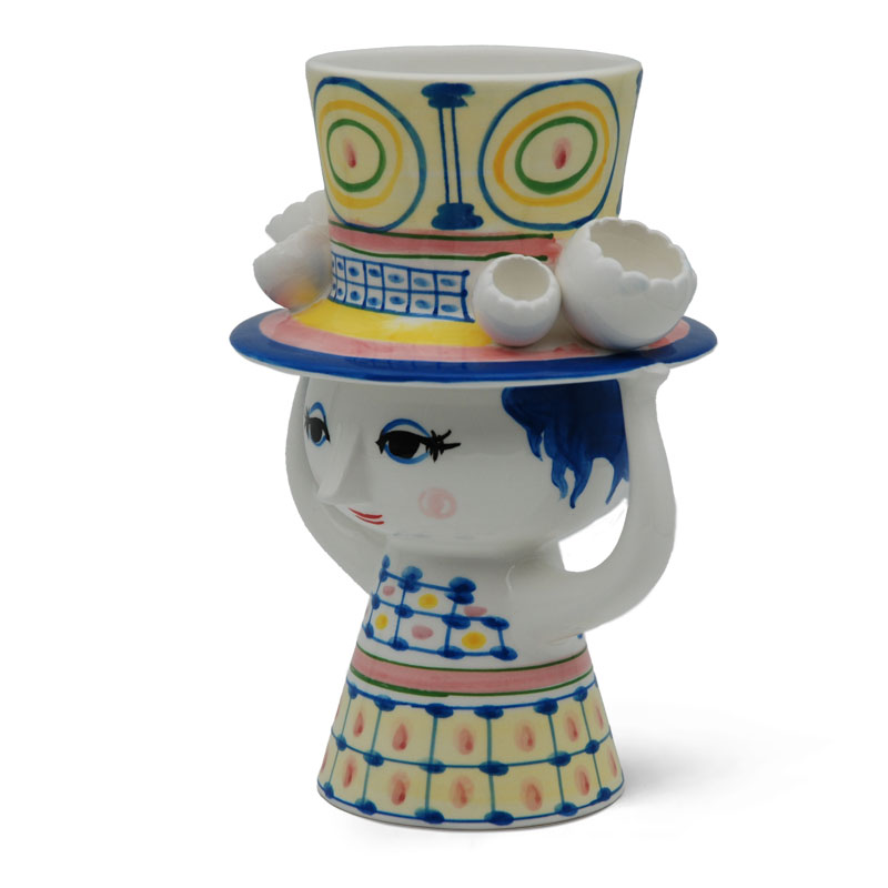 LADY WITH HAT VASE H20cm ӥ󡦥֥å Bjorn Wiinblad ̲ǥޡ54050