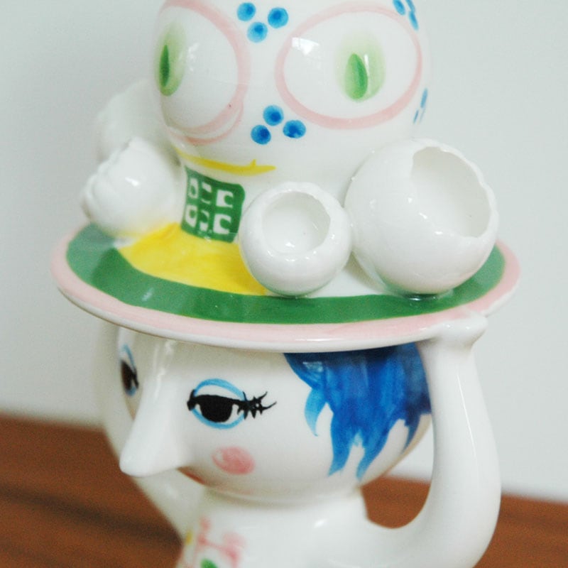 LADY WITH HAT Candleholder(��ǥ��������ϥåȡ������ɥ�ۥ������H16cm �ӥ�󡦥�����֥�å� Bjorn Wiinblad �̲��ǥ�ޡ�����54052