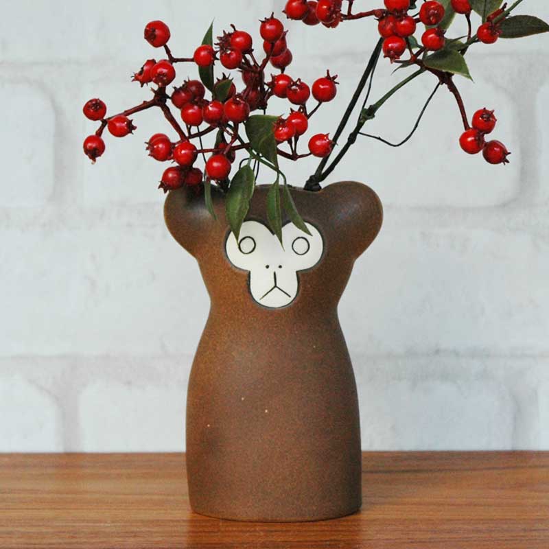 En Liten Van 小さな友達 フラワーベース Keramikstudion×鹿児島睦