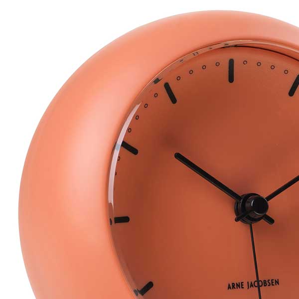 ARNE JACOBSEN TableClock CityHall PALE ORANGE ����ͥ䥳�֥��󡦥ơ��֥륯���å������ƥ��ۡ��� �ڡ��륪��� �֤����� ROSENDAHL COPENHAGEN (������������륳�ڥ�ϡ�����)43692