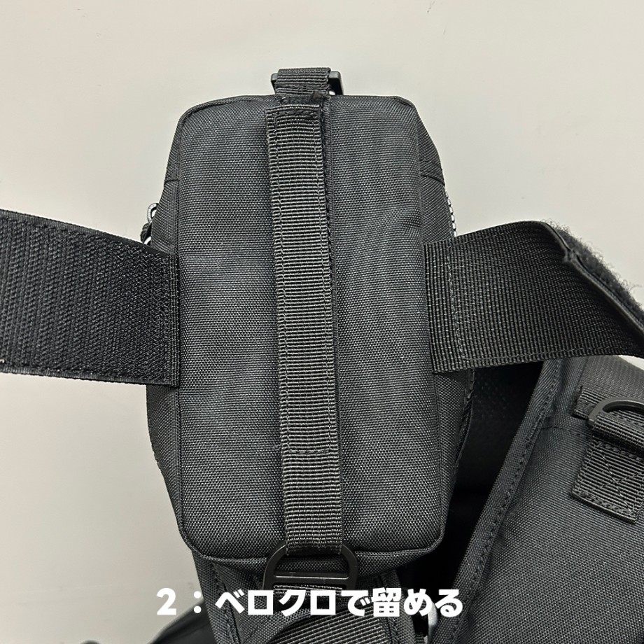 【ネコポス不可】fimoターポリンポーチver.2