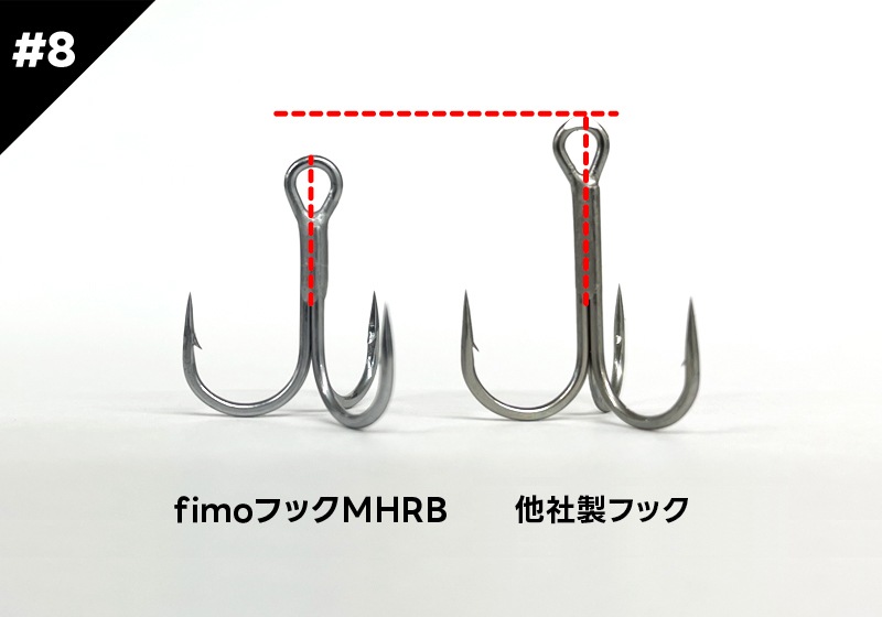 【ネコポス不可】 fimoフック(MHRB)