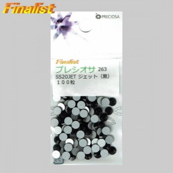 プレシオサ VIVA12 SS20JET ジェット（黒）100粒 正規品 ラインストーン 社交ダンス追跡可能メール便で発送