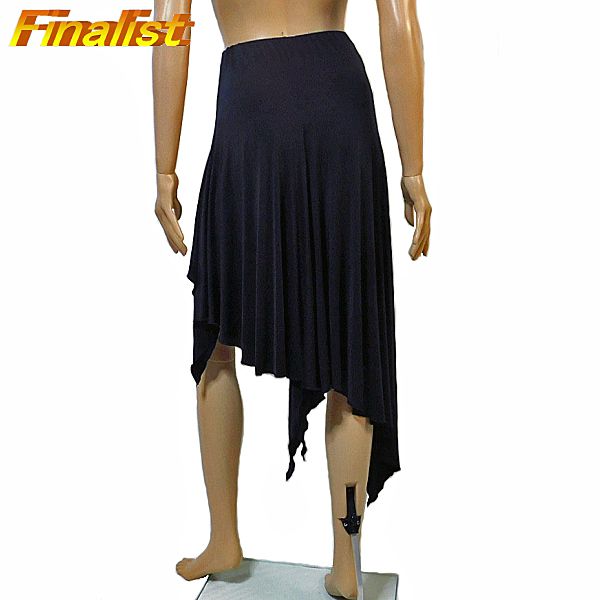 中古 社交ダンス ラテンスカート エスパンサルバーグ 黒！交ダンスの