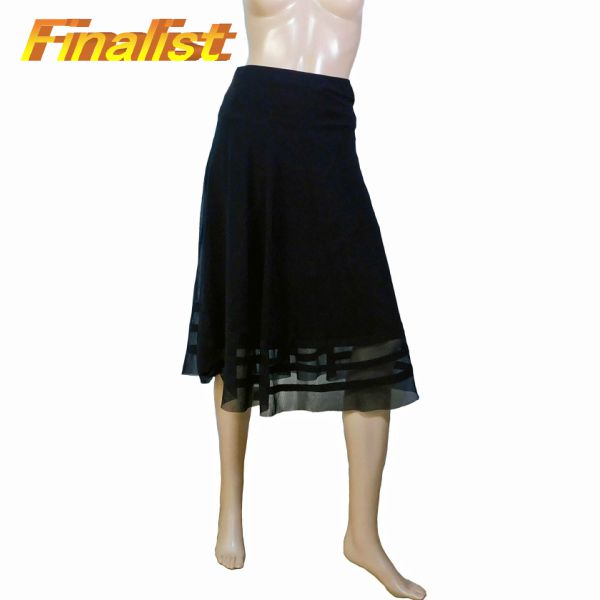 中古 社交ダンススカート 黒表地シースルー!交ダンスのファイナリスト【Finalist 公式オンラインショップ】 中古 社交ダンススカート 黒表地シースルー!交ダンスのファイナリスト【Finalist 公式オンラインショップ】