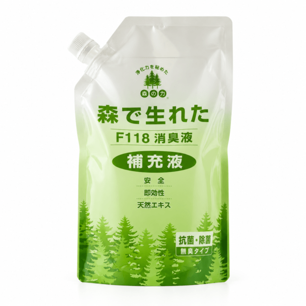 ［植物性消臭液］F-118　補充液　1L（詰め替え用）