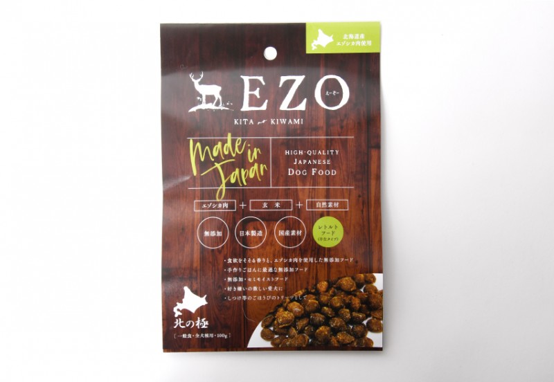 一般食・無添加［EZO・えーぞー］100g（成犬用）