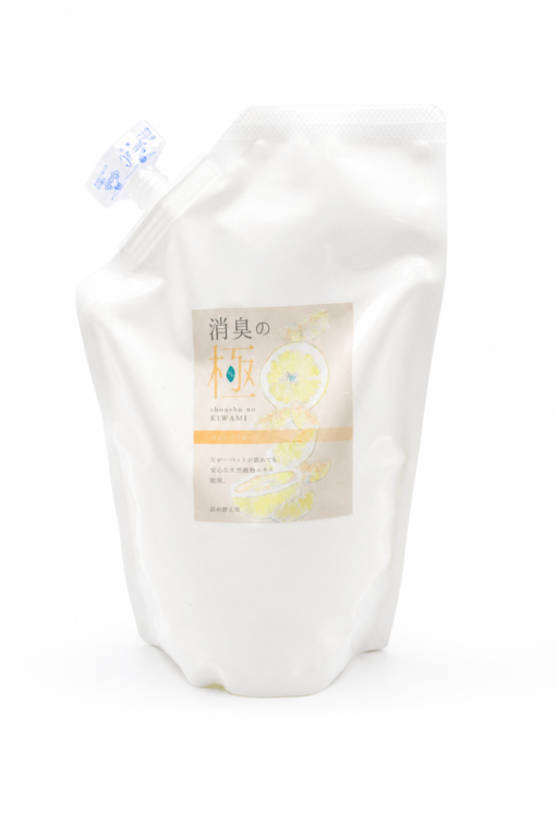消臭の極　グレープフルーツ詰め替え用 500ml