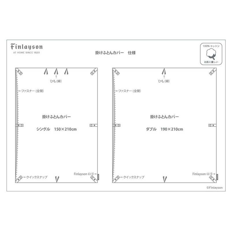 ȥå եƥ ELEFANTTI 140x190cm ֥롼