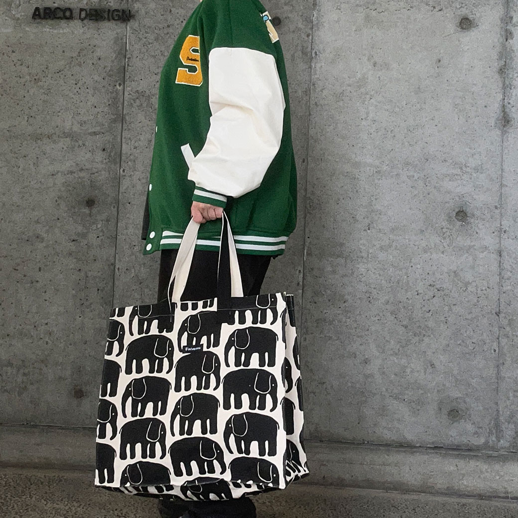 北欧柄パターンの通販 | キャンバス トート バッグ (L