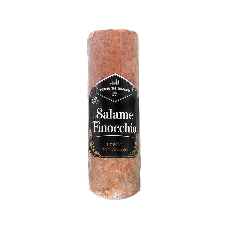 スペイン産 フェンネル サラミ ブロック 約650g | Spanish Salame