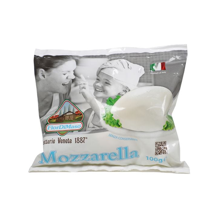FDMフレッシュ牛乳モッツァレラ 100g| FDM Mozzarella di Vacca 100g