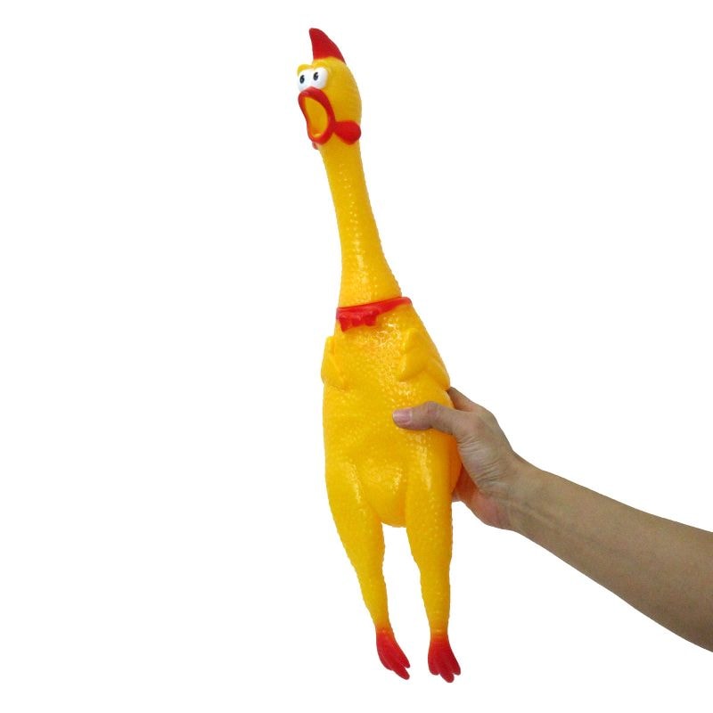 叫ぶ！！びっくりチキン イエロー 58cm No.206-353 | 世界の価値ある