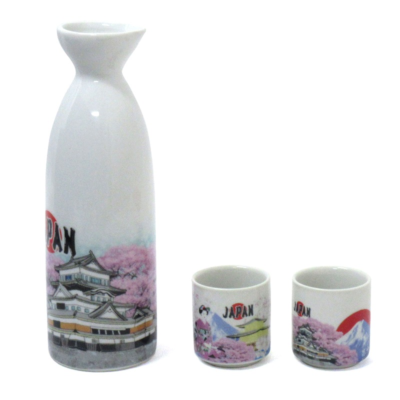 ほろ酔い3pcsセット お城と富士山 No.303-071 | 世界の価値ある商品を