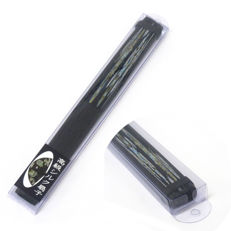 高級シルク扇子 風神雷神 No.504-722 | 世界の価値ある商品を