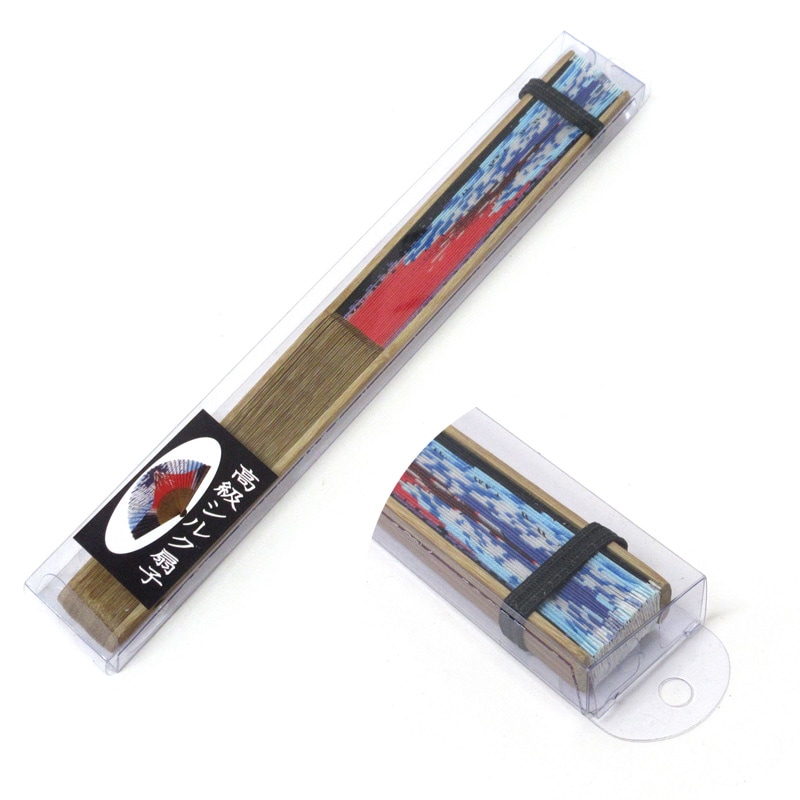 高級シルク扇子 赤富士 No.504-903 | 世界の価値ある商品を