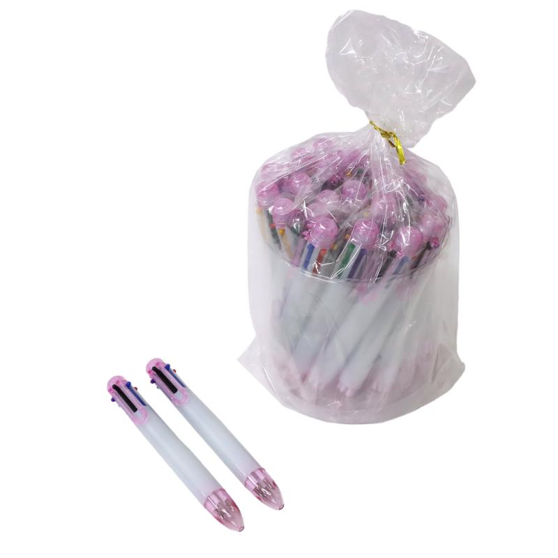 6色ボールペン 無地 ピンク No.301-865 | 世界の価値ある商品をお客様