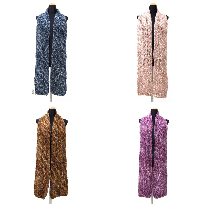 もこもこ秋冬ストール Bl スノーノイズ柄 No 606 316 317 318 319 世界の価値ある商品をお客様のお手元に届ける輸入雑貨卸 株式会社ファーストアロー First Arrow