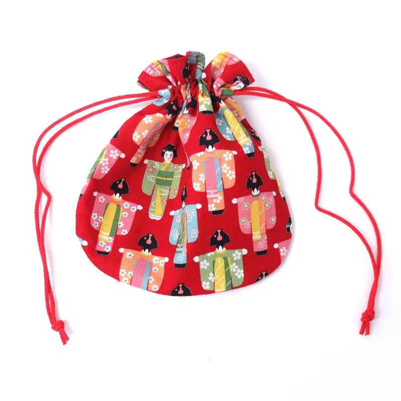 日本製 舞妓小町 小巾着 3色アソート No.303-551 | 世界の価値ある商品