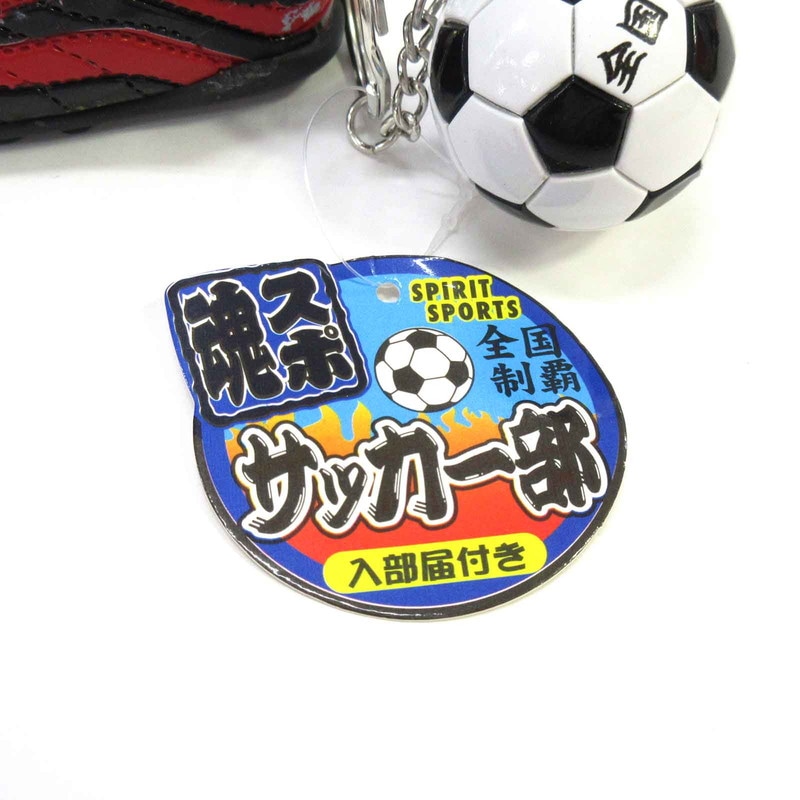 サッカーキーホルダー 全国制覇 4色アソート No.603-042 | 世界の価値