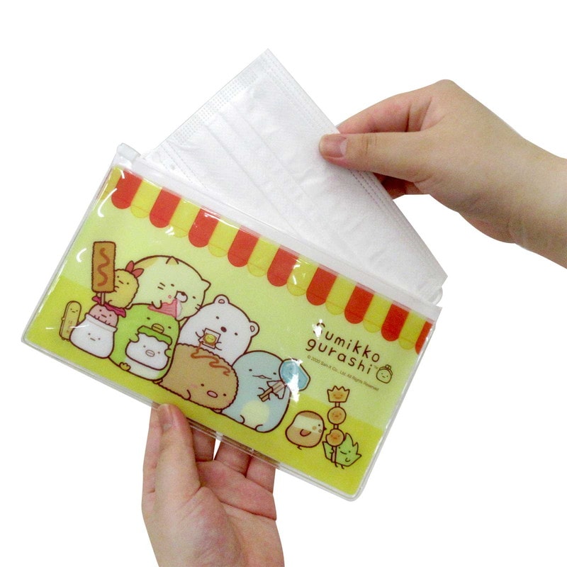 ジップマスクケース すみっコぐらし なかよし(並行輸入品) No.608 ...