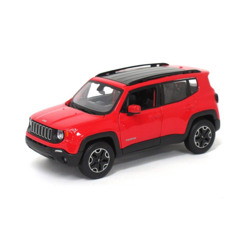 Maisto ミニカー 1:24 ジープ レネゲード レッド No.200-150 | 世界の