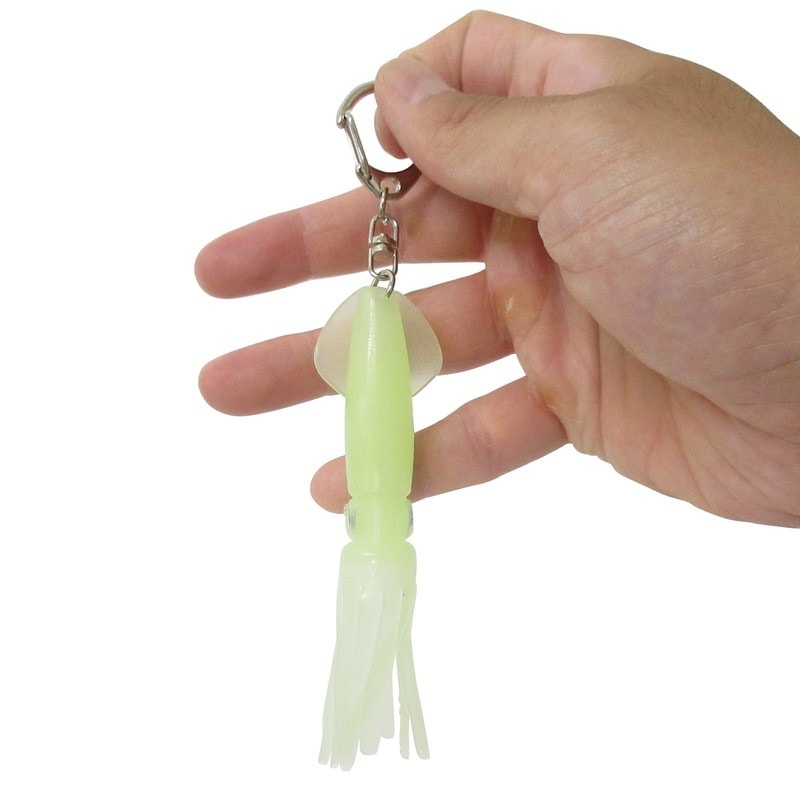 蓄光！イカキーホルダー(10cm) No.603-808 | 世界の価値ある商品