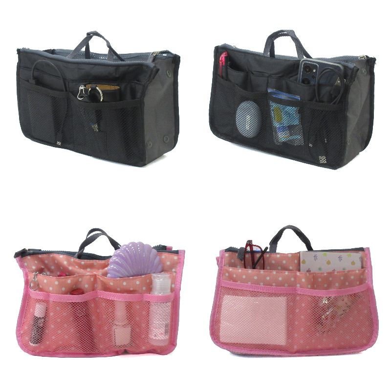 バッグインバッグ ヒョウ柄 ピンク No.607-304 | 世界の価値ある