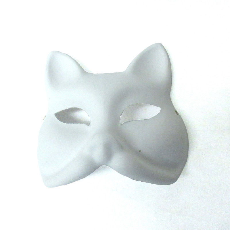絵付けお面 猫 No.303-446