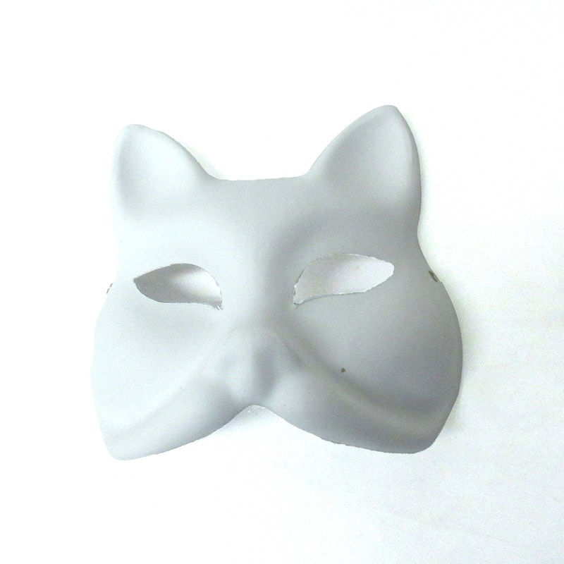 絵付けお面 猫 No.303-446 | 世界の価値ある商品をお客様のお手元に