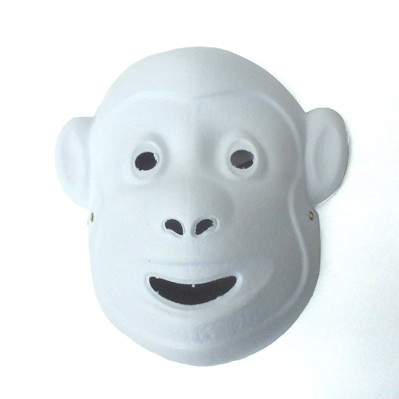 絵付けお面 さる No.303-447 | 世界の価値ある商品をお客様のお手元に