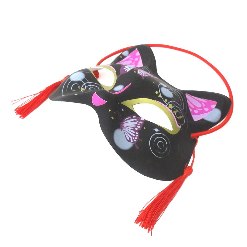 ねこのお面 猫面 蝶々 No.303-454 | 世界の価値ある商品をお客様のお