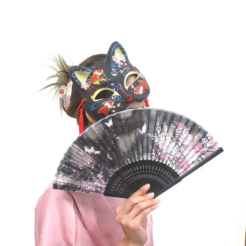 ねこのお面 猫面 蝶々 No.303-454 | 世界の価値ある商品をお客様のお