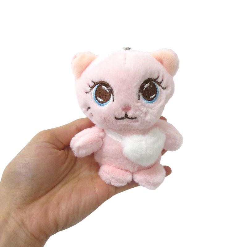 ふわふわ子猫 ボールチェーン ピンク No.603-187 | 世界の価値ある商品