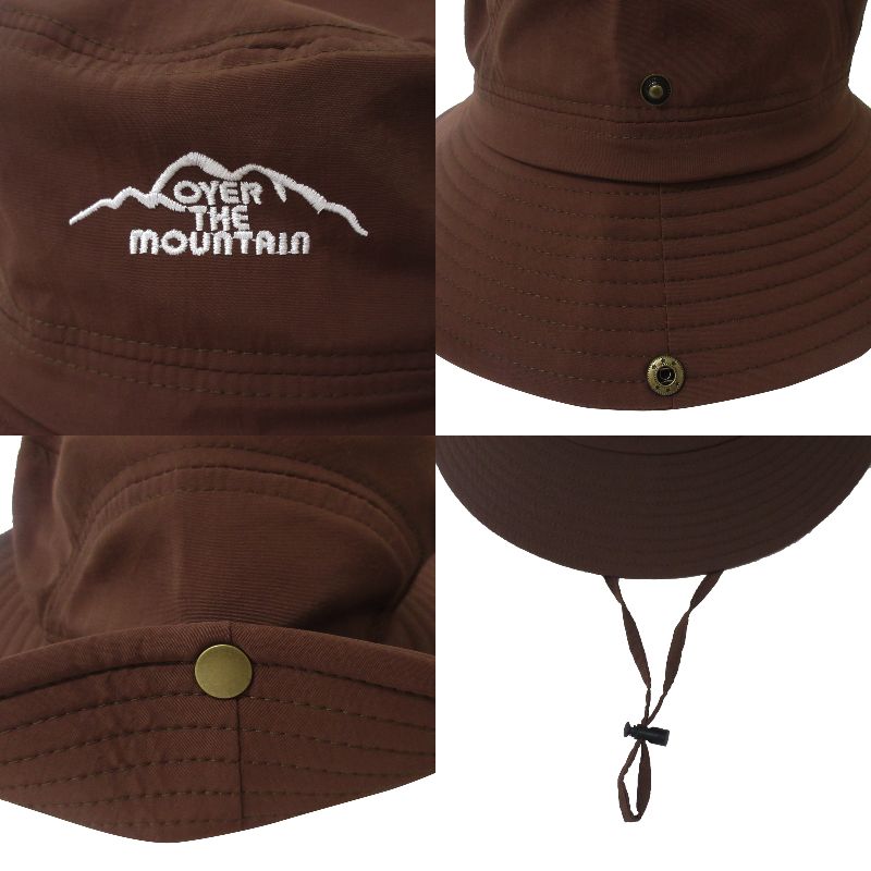ブラウン アウトドアハット アウトドアハット ブラウン／メッシュ無 No.407-351 | 世界の価値ある