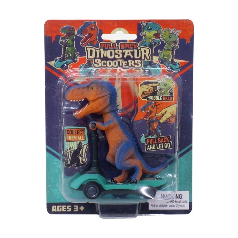 Amazon.com: DINOBROS Dinosaur Scooter Toys Pull Back Cars