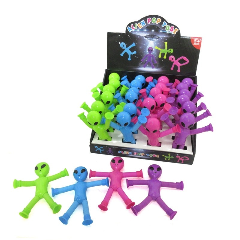 ワレワレハのびるんだ～宇宙人 4色アソート No.206-107 | 世界の価値