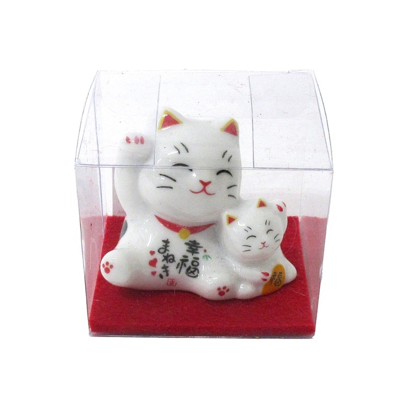 陶器 親子招き猫 No.303-206 | 世界の価値ある商品をお客様のお
