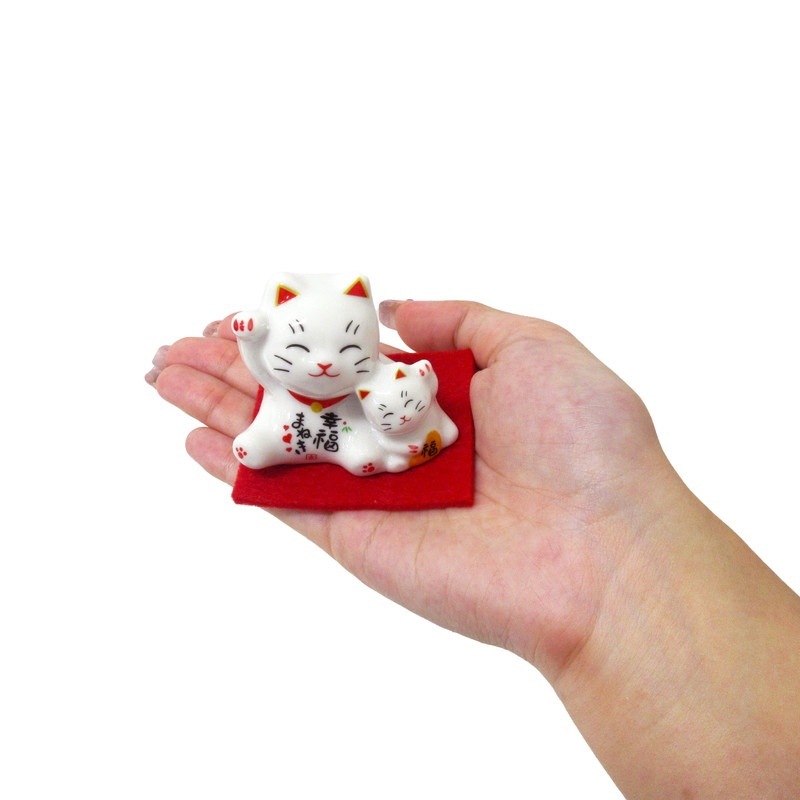 陶器 親子招き猫 No.303-206 | 世界の価値ある商品をお客様のお