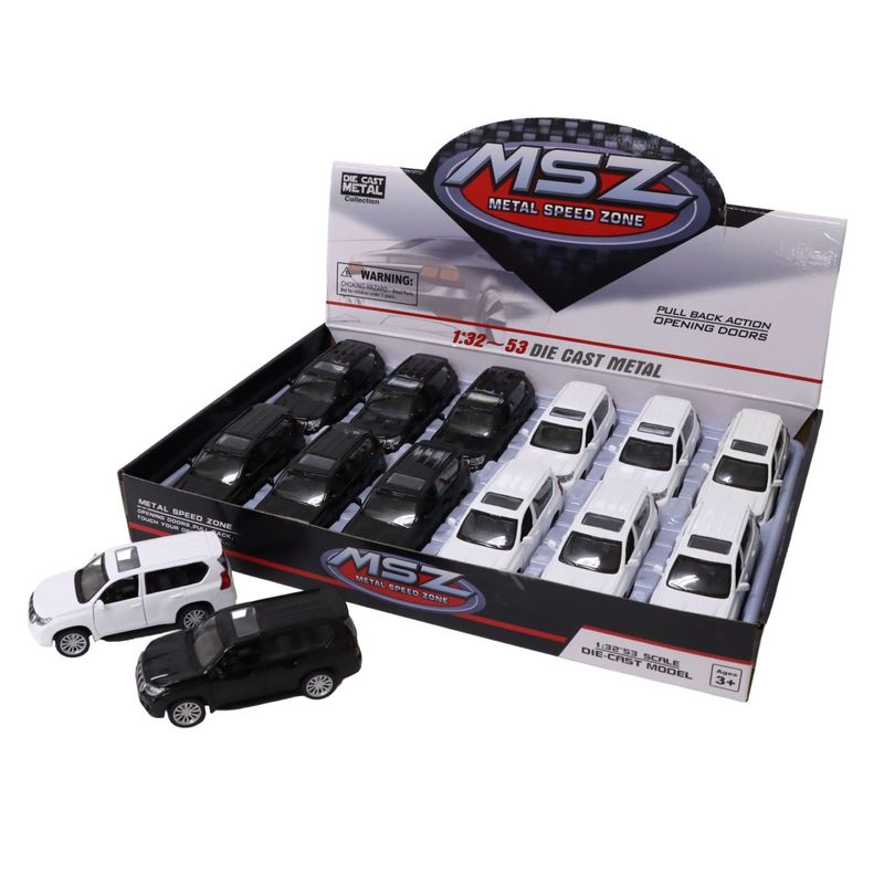 ロード用品　まとめ売り 1:42 MSZ トヨタ ランドクルーザープラド 2色アソート No.201-831