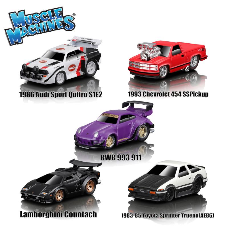 マッスルマシーン1/64　30台セット Maisto 1:64 マッスルマシーン B 5種アソート No.200-331 | 世界
