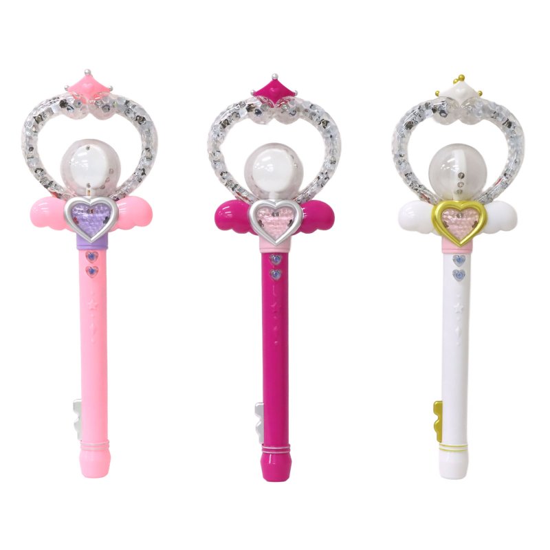 【美品】トイ・ストーリー　光る☆音がでるおもちゃ　３点セット 光＆音! エンジェルスティック 3色アソート No.203-471 | 世界の