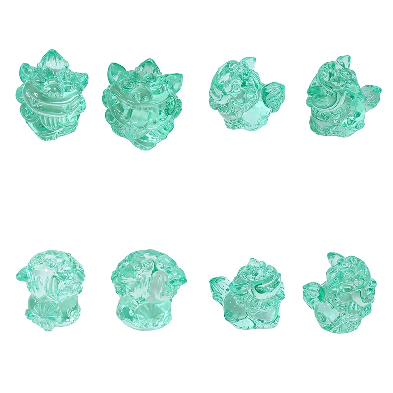 海のかけらシーサー グリーン No.120-593 | 世界の価値ある商品を