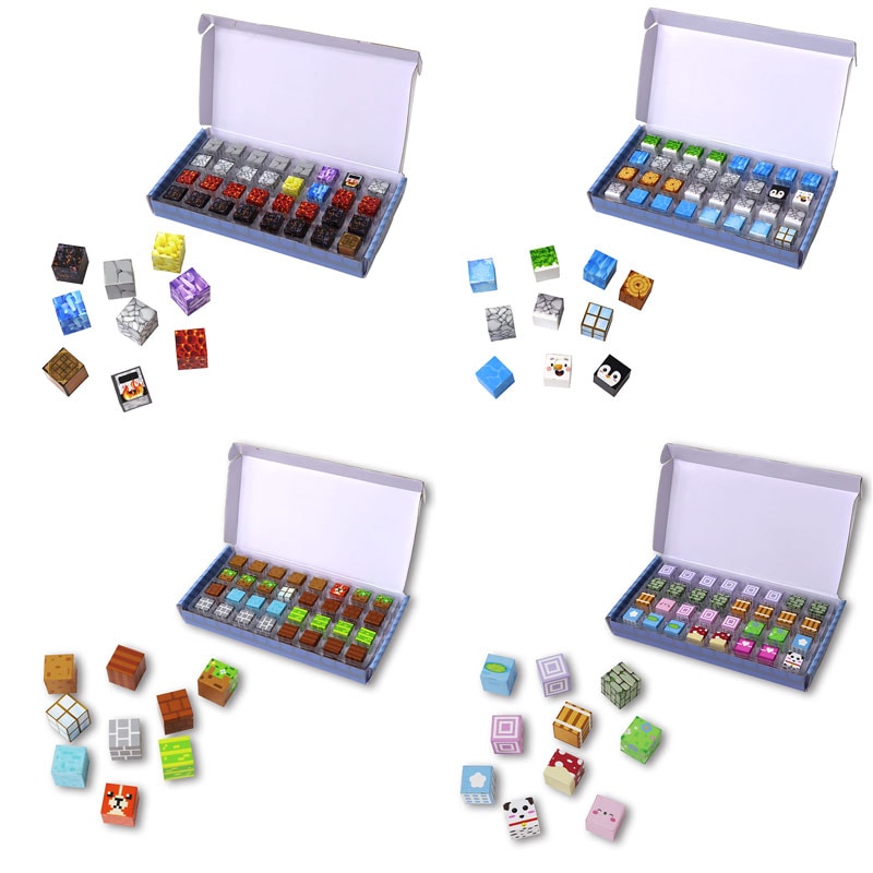 マグネットキューブブロック3 4種アソート No.209-205 | 世界の価値