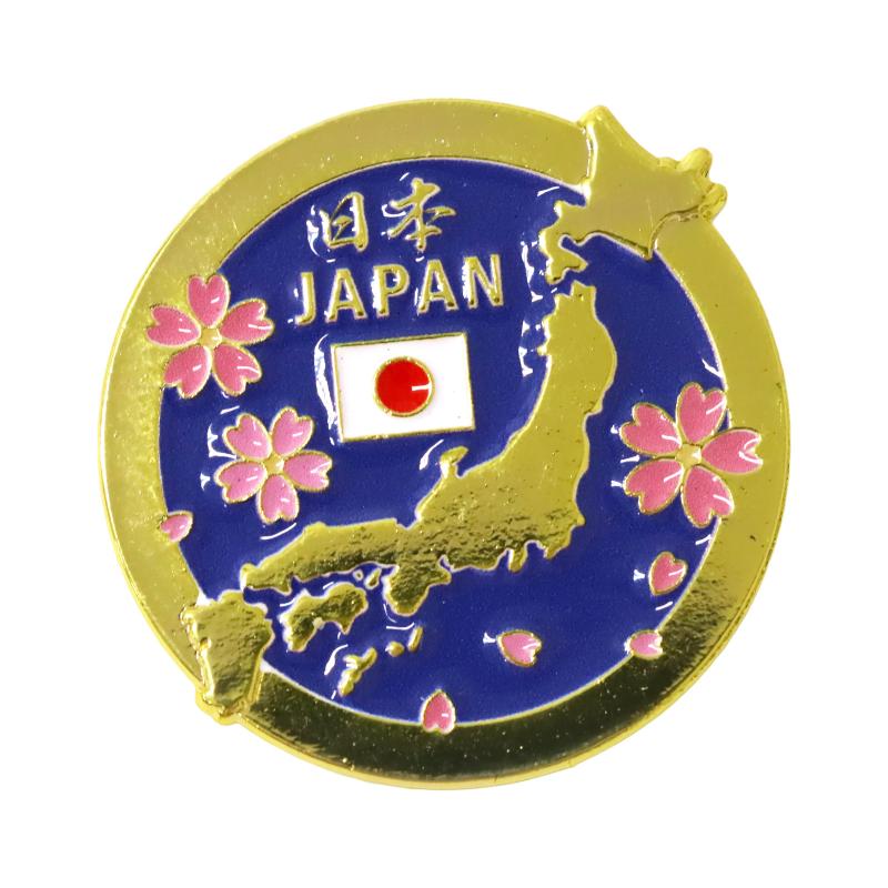 ピンバッジ 日本地図 No.303-934 | 世界の価値ある商品をお客様のお